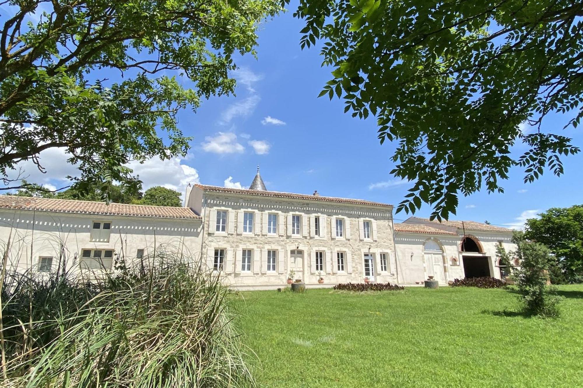 Domaine De Lanis - Maison D'Hotes Avec Parc Et Piscine Castelnaudary Exterior foto