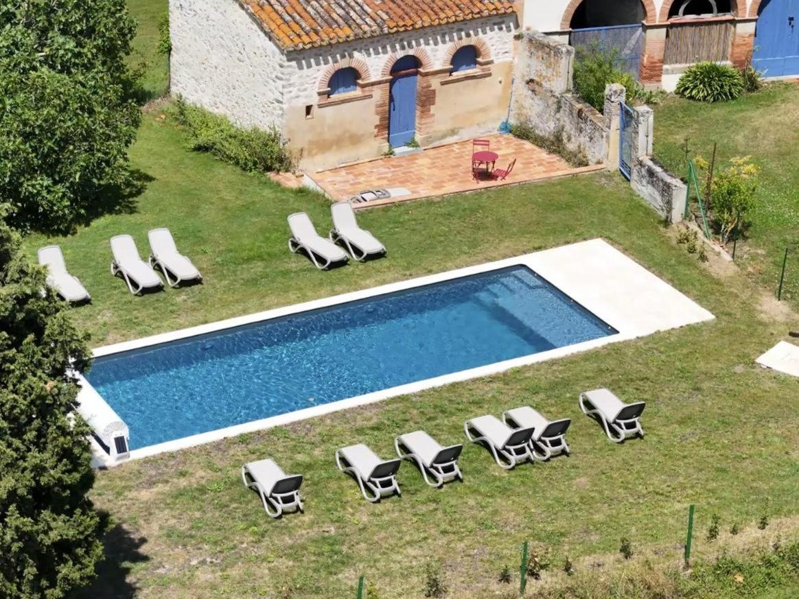 Domaine De Lanis - Maison D'Hotes Avec Parc Et Piscine Castelnaudary Exterior foto
