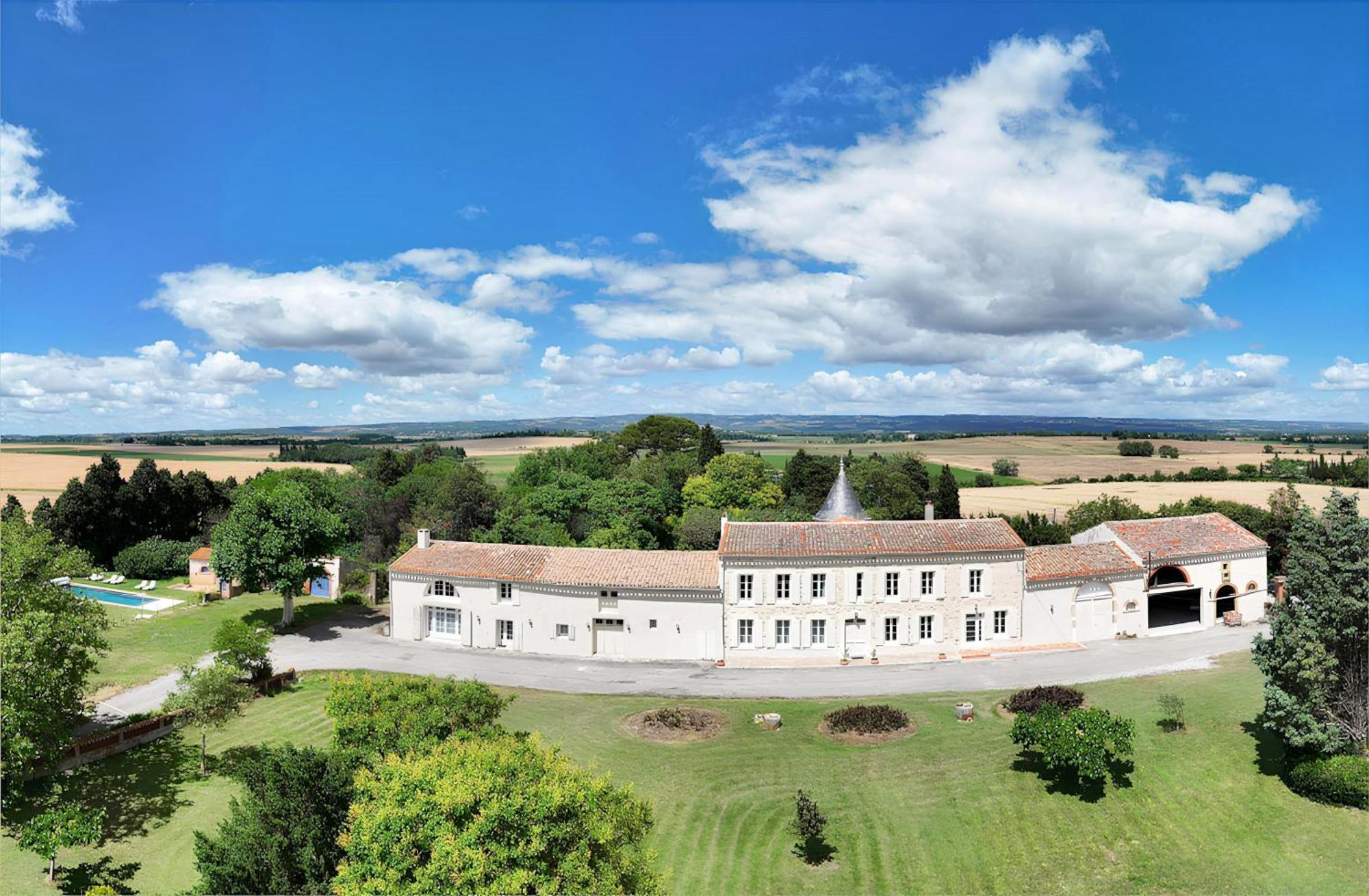 Domaine De Lanis - Maison D'Hotes Avec Parc Et Piscine Castelnaudary Exterior foto